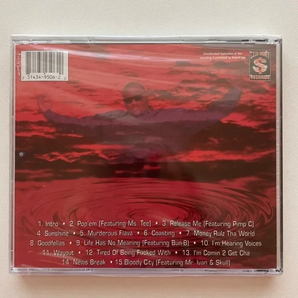 Kilo G - The Bloody City CD / Gangsta Rap, G-Funk, Hip Hop g-rap